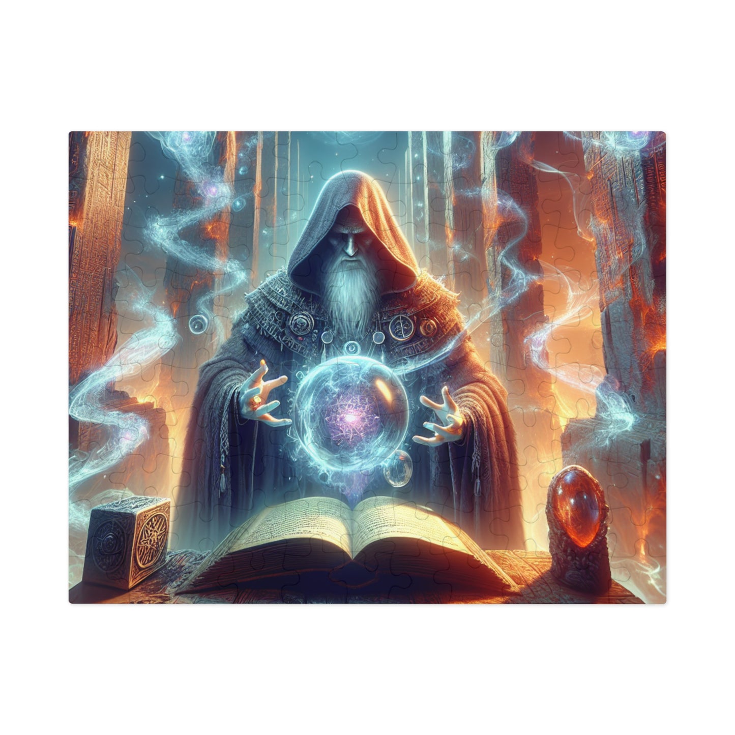 Ancient Wizard Jigsaw Puzzle